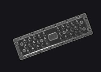 주로 거리 조명을 위해 설계된 렌즈